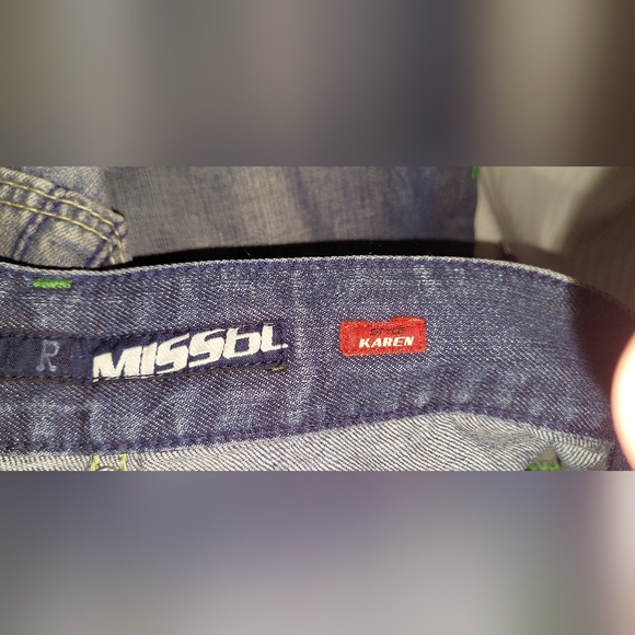 Miss 60 Karen Style Size 28 Straight, Classic Indigo Jeans - Picture 6 of 10